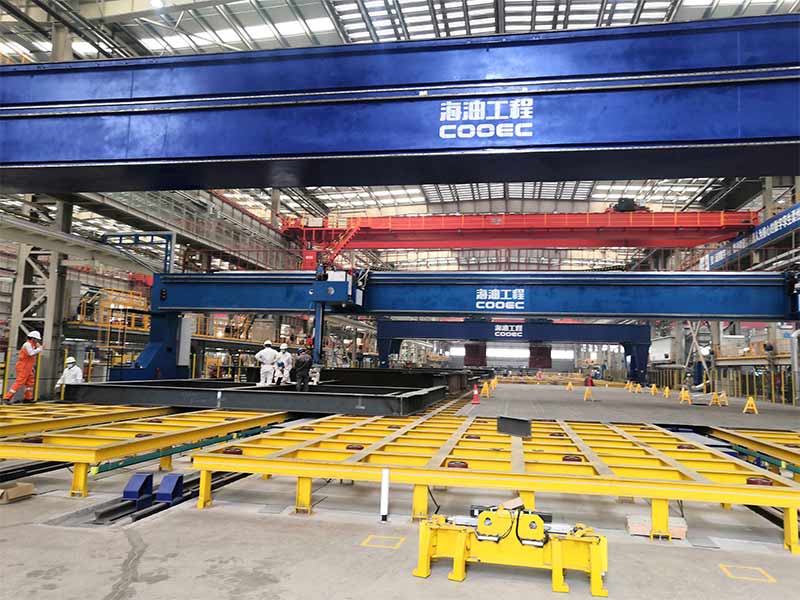 船舶制造中智能组对龙门架的应用实践
